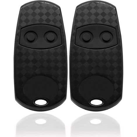 Télécommande de porte de garage compatible avec 2 télécommandes portatives 433EV, compatible avec de porte et de Garage Top432EV/432/432EE/432A /432M/432S T432/CAME 432,433.92MHz
