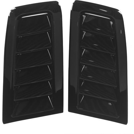 Ersatz für den Luftauslass an der Motorhaube für RS MK2 Universal (glänzend schwarz).