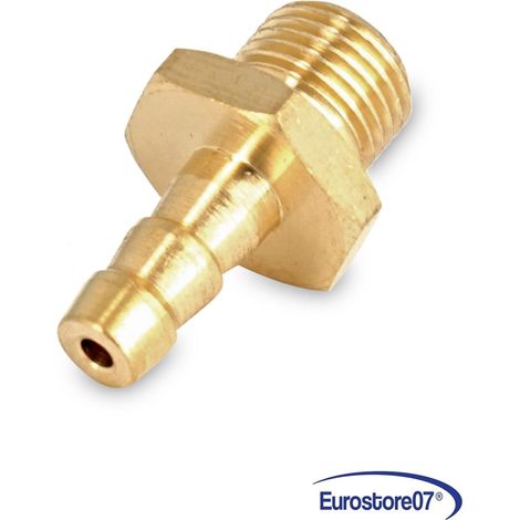 macchina caffe'   Raccordo portagomma 5,8 mm - 1/8  in ottone (1/3)