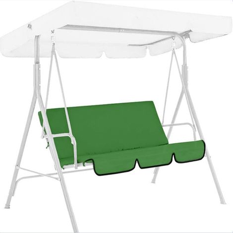 Housses de rechange pour balancelle 3 places, imperméables, en taffetas de polyester 190 %, 150 x 50 x 10 cm (1/4)