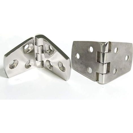 ALLIANDIS(3876mm) ,Lot de 4 charnières de Porte en Acier Inoxydable 316 Marin Durable pour Bateau, Yacht, Camping-Car, Caravane (1/3)