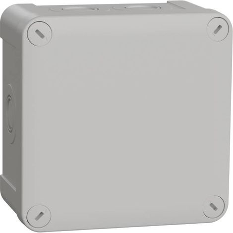 SCHNEIDER MUREVA BOX BOITE DE DÉRIVATION ÉTANCHE IP55 105X105X55 GRISE - ENN05085 (1/3)