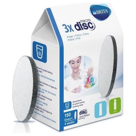 Brita Filterkartuschen Micro Disc Pack 3 3er Pack Wasserfilter Kartuschen (1/2)