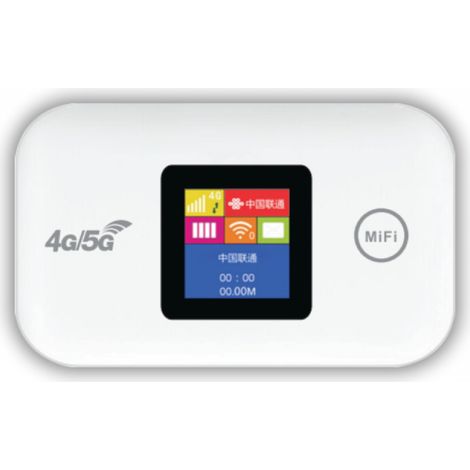 Point d'accès Wi-Fi mobile KuWFi 4G LTE déverrouille les appareils hotspot Wi-Fi Routeur WiFi portable avec emplacement pour carte SIM, adapté au routeur de voyage mobile (1/5)