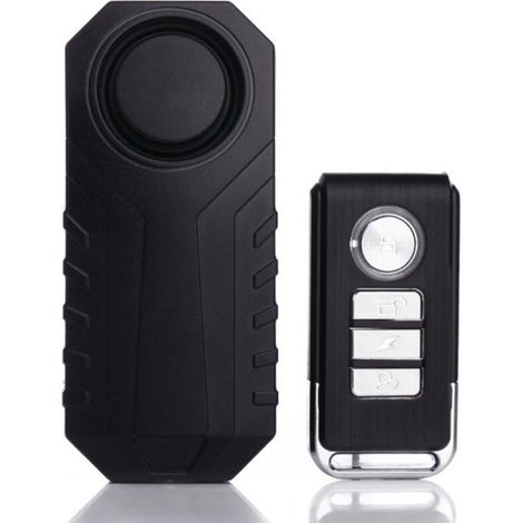 Alarme anti-choc étanche pour vélo, moto et vélo électrique, avec télécommande sans fil (1 unité) (1/5)