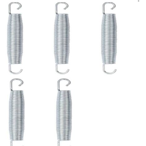 Ressort de trampoline de 5,5 pouces, robuste, en acier inoxydable, remplacement de ressort, 5 pièces (1/4)