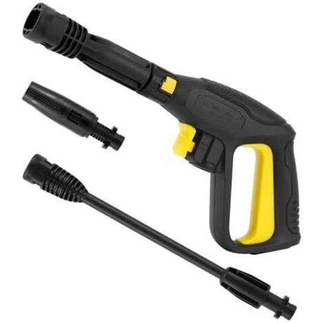 Pistolet de Nettoyeur Haute Pression – Remplaçant avec Lance Extension, Raccord Rapide, Compatible Karcher K2 K3 K4 K5 K6 K7 (150 bar / 2175 PSI)