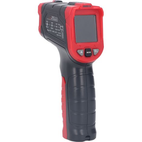 Thermomètre infrarouge numérique portable industriel écran 4 chiffres haute précision (1/5)