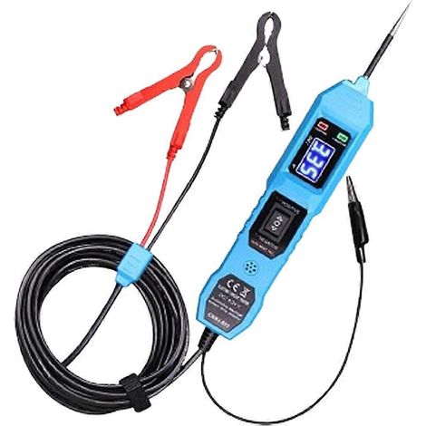 Testeur de tension automobile, stylo testeur électrique, testeur de circuit 6-24 V CC, lampe témoin FFY (1/4)