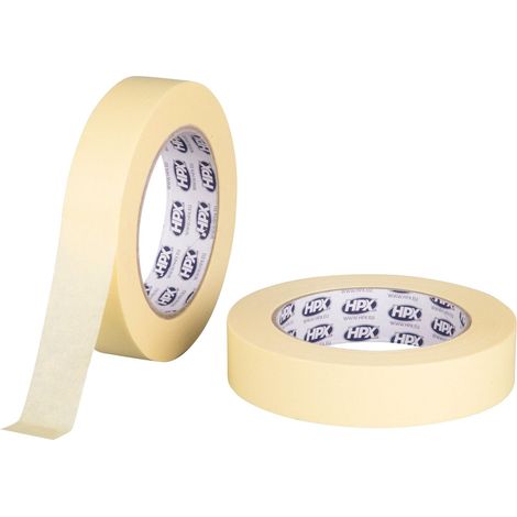 Ruban Adhesif De Masquage 110oC - Beige 25Mm X 50M Hpx