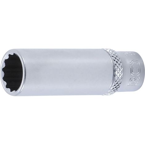 Llave de vaso 12 caras, larga  entrada 6,3 mm (1/4")  11 mm