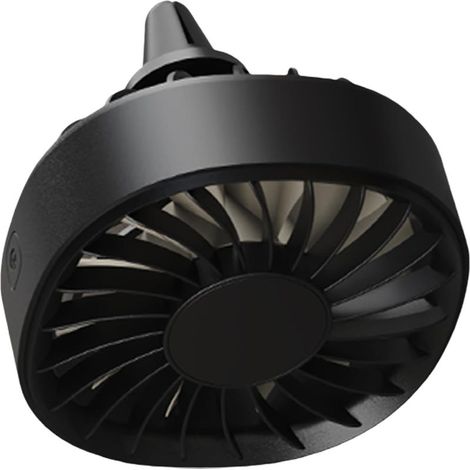 Ventilateur USB pour voiture avec lumière LED multicolore (1/5)