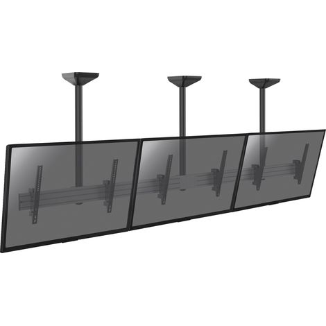 Support plafond menu board 3 écrans 50''-55'' - Hauteur 100cm (1/3)