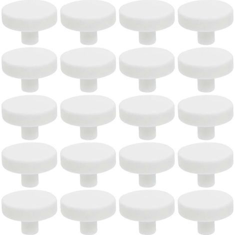 20 T-förmige Korallenstützen für Aquarien, für Korallenfragmente (weiß) – 2,5 x 2,5 x 1,7 cm – Weiß (1/3)