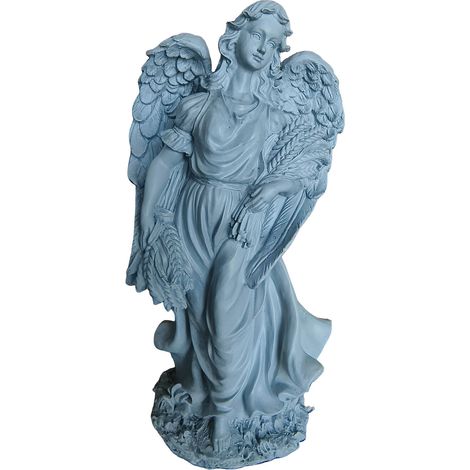 Grabenengel-Statue für Friedhof oder Garten, groß, wetterfest