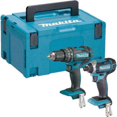 Makita DLX2131ZJ 18V LXT 2 Piece Power Tool Kit in Makpac 3 Case (1/3)