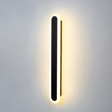 Applique Murale Intérieure LED,16W Lampe Murale Moderne 3 Température de Couleur 3000K,4000K,6000K,Acrylique Luminaire Mural pour Chambre Salon Couloi