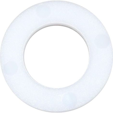 C48564 - Lot de 100 Rondelles plates en polyamide/PA/nylon M8 Ø extérieur 16mm épaisseur 1.7mm - DIN 125 (1/3)
