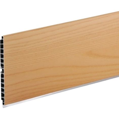 Set di 4 Zoccoli per cucina in PVC barra 4 mtl H12 colore rovere naturale (1/3)