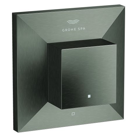 GROHE Unterputz-Ventil Oberbau Allure Brilliant 29398, für 35 028 oder 29 032, hard graphite gebürstet (1/4)