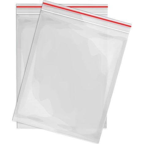 Sachet plastique transparent 100x150mm – Lot de 100 sachets zip – Sacs en polyéthylène pour organisation – Résistants et étanches (1/5)