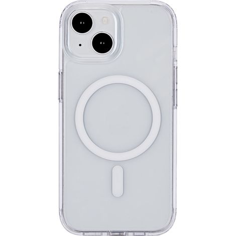 Funda magnética transparente eSTUFF Berlin para iPhone 15 Plus. Material: TPU y PC. ES67140026-bulk