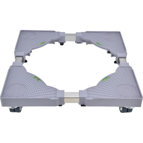 Support universel pour machine à laver, support mobile réglable avec roulettes, base de support déplaçable (1/5)