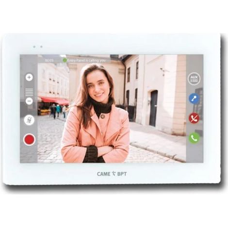 came bpt vidéophone mains libres ftf blanc xts 5ip wh 840ch-0090 (1/3)