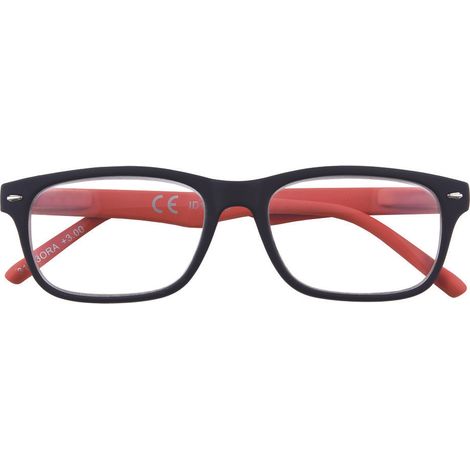 OCCHIALE LETTURA MONTATURA POLICARBONATO NERO/ROSSO B3  diottrie +1,5  31ZB3ORA150    ZIPPO