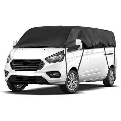 Bâche demi-voiture imperméable pour Ford Transit Custom 2012-2024, protection UV et intempéries (1/5)