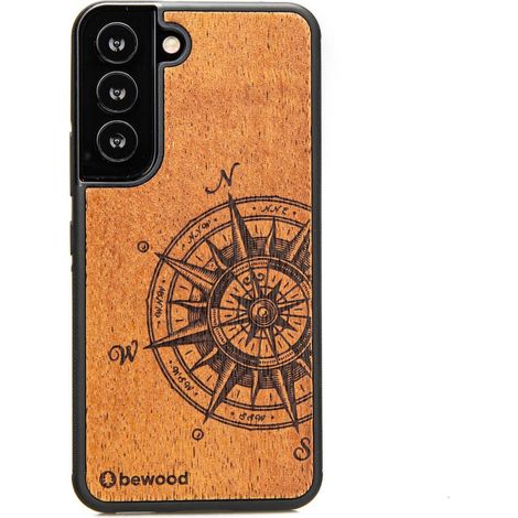 Custodia in legno per Samsung Galaxy S22 TRAVELER MERBAU (1/4)