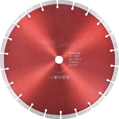 Disque à tronçonner diamanté pour acier, 300 mm (1/4)
