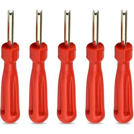 10 Pièces Démonte Obus De Valve Des Pneus Voiture, Extracteur Pneu Demonte Valve, Pneus, Pour Voiture Moto Vélo - (1/5)