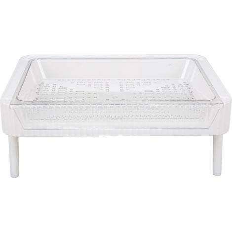 Organisateur de tasses multifonction pour bureau, étagère de cuisine et support de séchage pour rangement ménager.