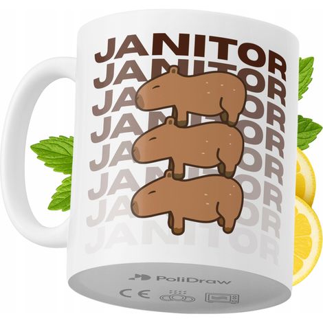 Lustige Kaffeetasse mit witzigem Textdesign für Hausmeister – ideal für Geburtstage, Namenstage und Feiertage. Hochwertige Tasse für besondere Anlässe im Büro oder Homeoffice. Farbe: Weiß, 330 ml.
