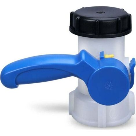 Vanne Cuve 1000L Plastique, XU, Adaptateur IBC 62mm Adaptateur Universel pour Cuve 1000 litres, produit qualité supérieure, durable et fiable, matériaux sélectionnés - (1/4)