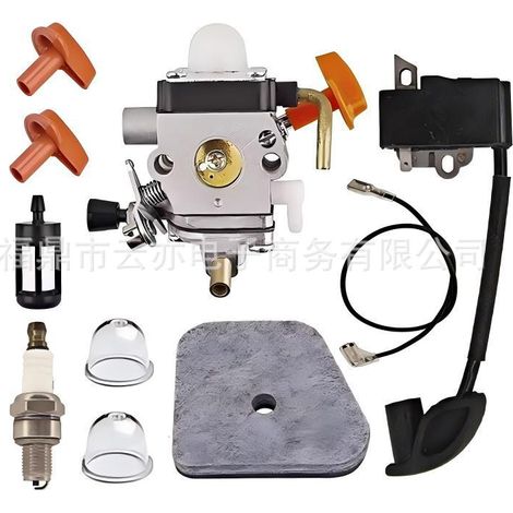 Carburateur compatible avec HL100 HT100 FS130R FS87 FS100R HL90 FS110 HT101 (1/5)