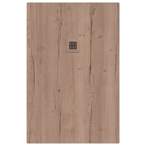 Piatto doccia in marmoresina 160x80 cm effetto legno Rovere Halifax CINA