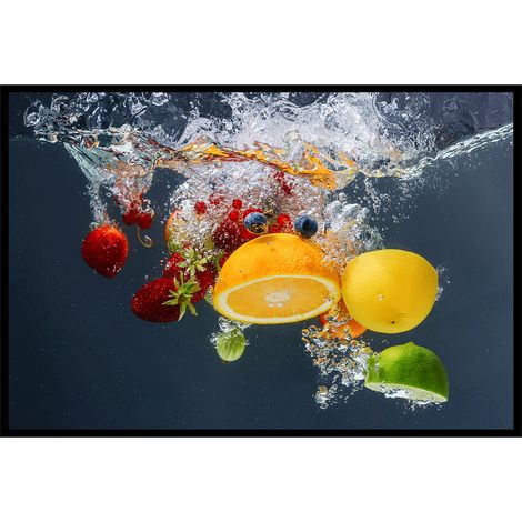 Affiche encadrée fruits dans l’eau (1/5)
