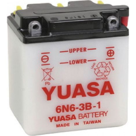 BATTERIA YUASA 6N6-3B-1 6V 6 Ah