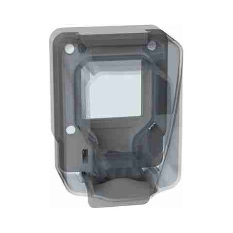 BTI28402CP IP55-Abdeckung mit eingestecktem Stecker - 2 Module