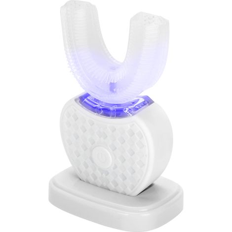 Brosse à dents électrique ultrasonique en silicone en forme de U pour le blanchiment et les soins bucco-dentaires (1/5)