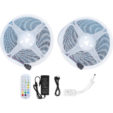 Ventilateur portable mains libres 3 vitesses réglable silencieux mini ventilateur de bureau avec base amovible - Blanc (1/5)