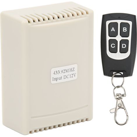Drahtloses Relais-Fernsteuerungs-Set, 4-Kanal-12V-Controller-Set für die Industrie (1/5)