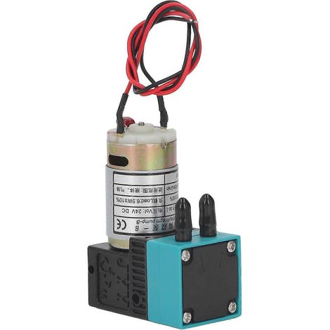 Tintenpumpe aus Kunststoff für Tintenstrahldruck, kleine Tintenpumpe für UV-Drucker, Zubehör für Gleichstrom 24 V, 6,5 W, 5-mm-Anschluss