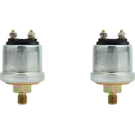 2 capteurs de pression d'huile VDO pour moteur de générateur, manomètre, prise de mesure, interrupteur, pièces automobiles, 0,5 bar (1/2)