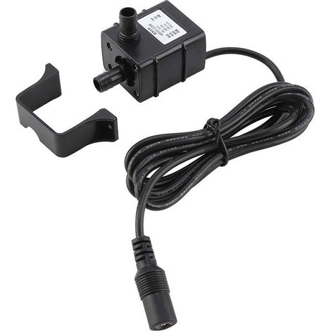 Pompe de piscine submersible à moteur sans balais ultra-silencieux DC12V de 3 mètres et 240 l/h (1/5)
