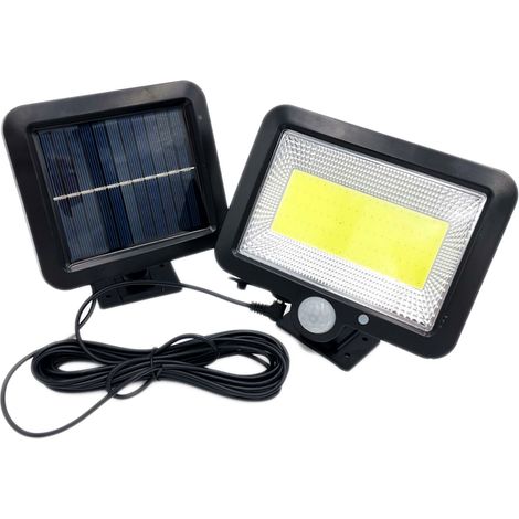Lampada solare da esterno con sensore di movimento, 1,5 W, 150 LED (1/4)