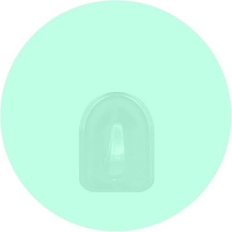 Juego de 2 ganchos de pared redondos  verde pastel MSV