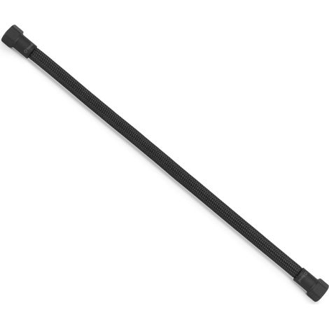 Flexible sanitaire NOIR POLYMÈRE Øintér.8mm - Femelle 1/2" - Femelle 1/2" NOIR MAT - 500mm - TAQ PREMIUM - Tucai